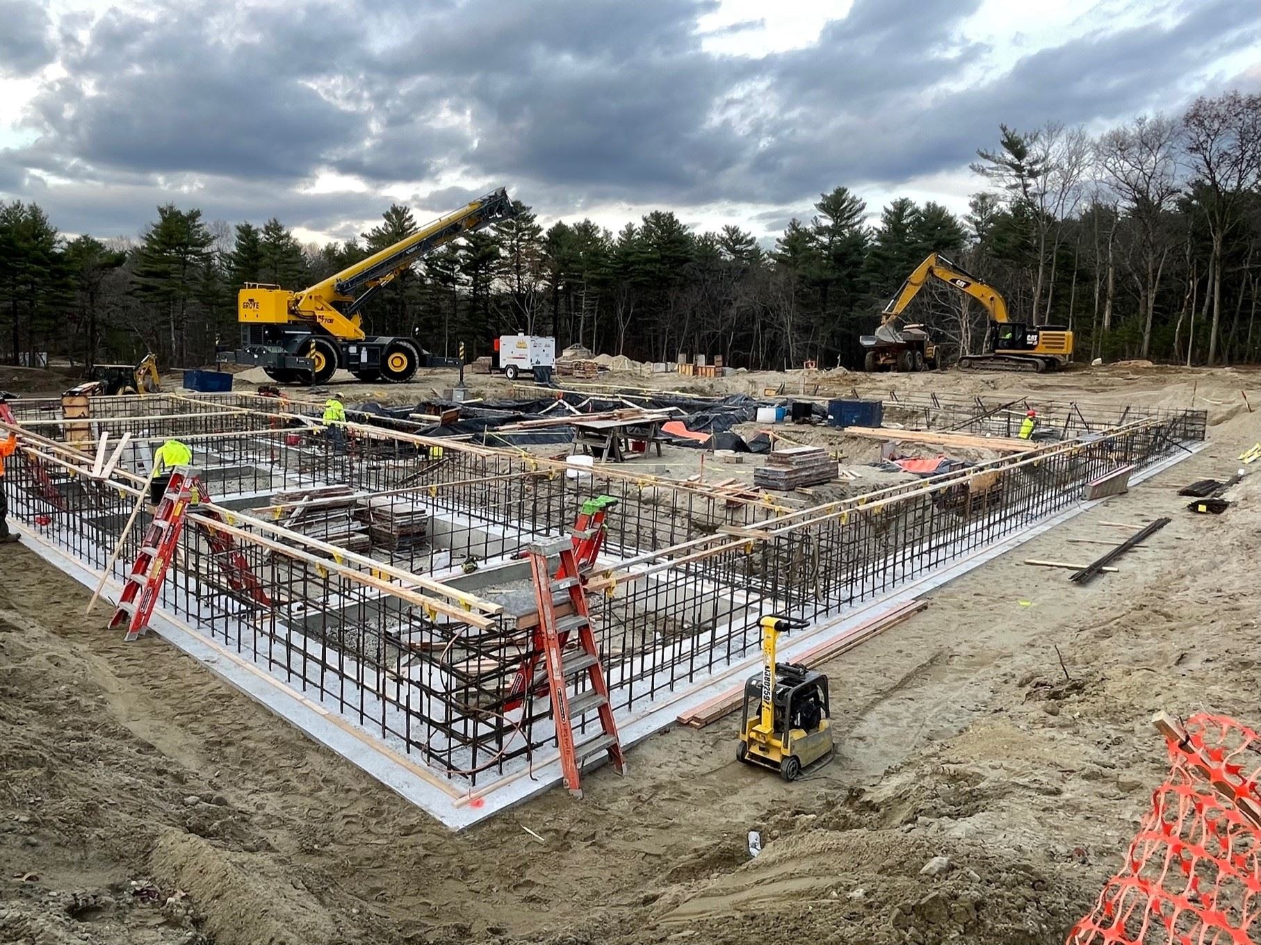 Backfill along Footings